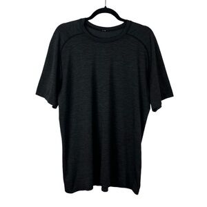 Lululemon Metal Vent Short Sleeve Charcoal Grey Shirt